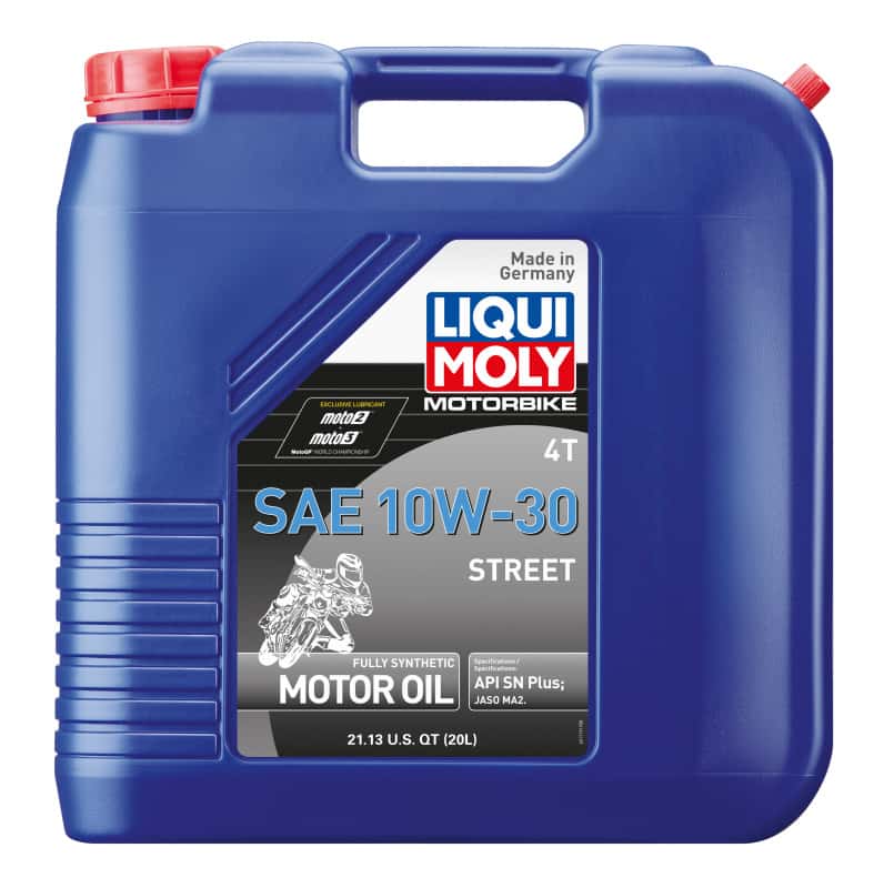 LIQUI MOLY — LIQUI MOLY 20L Motorbike 4T SAE 10W30 Street - view 1