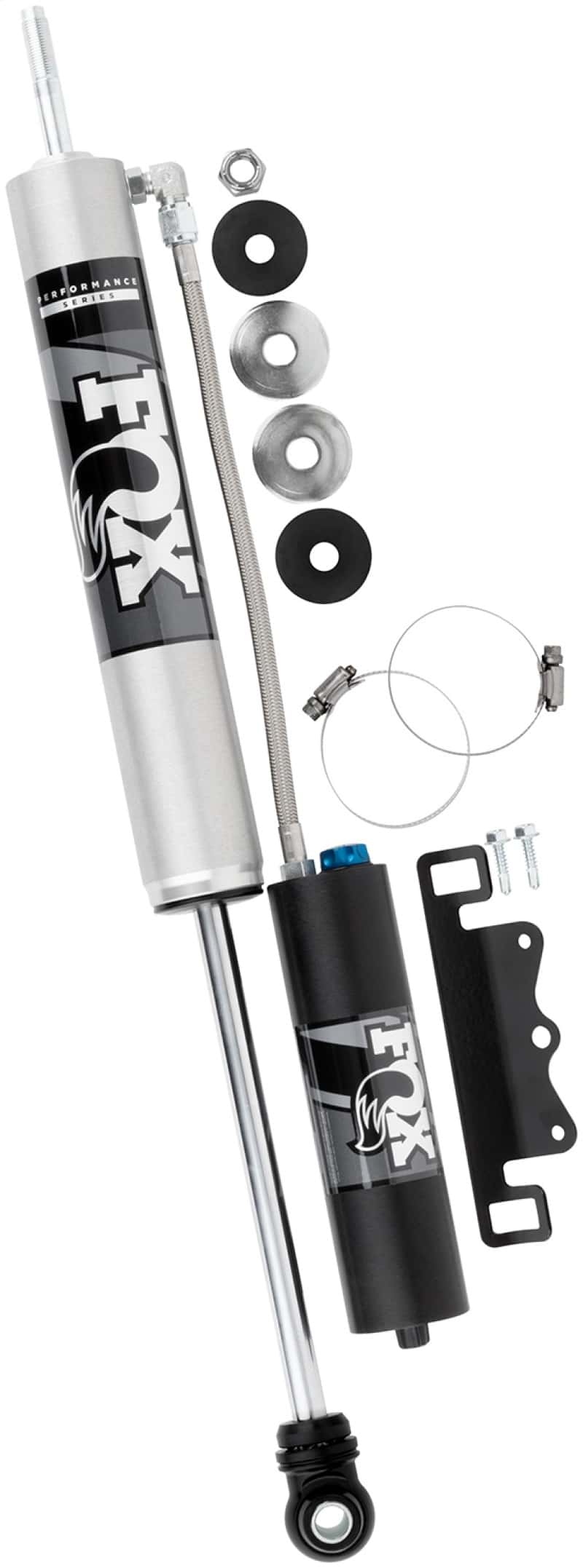 FOX — Fox 2005+ Ford Super Duty 2.0 Perf Series 9.6in Smooth Body Remote Res. Front Shock - CD Adj
2.0 Shock - view 2