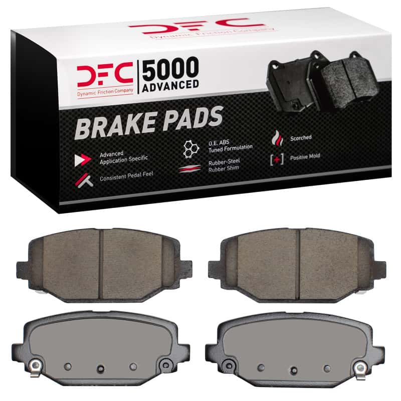 DFC — DFC 12-20 Chrysler Town & Country Rear 5000 Advanced Ceramic Brake Pads
DFC Brake Pad Set - view 1