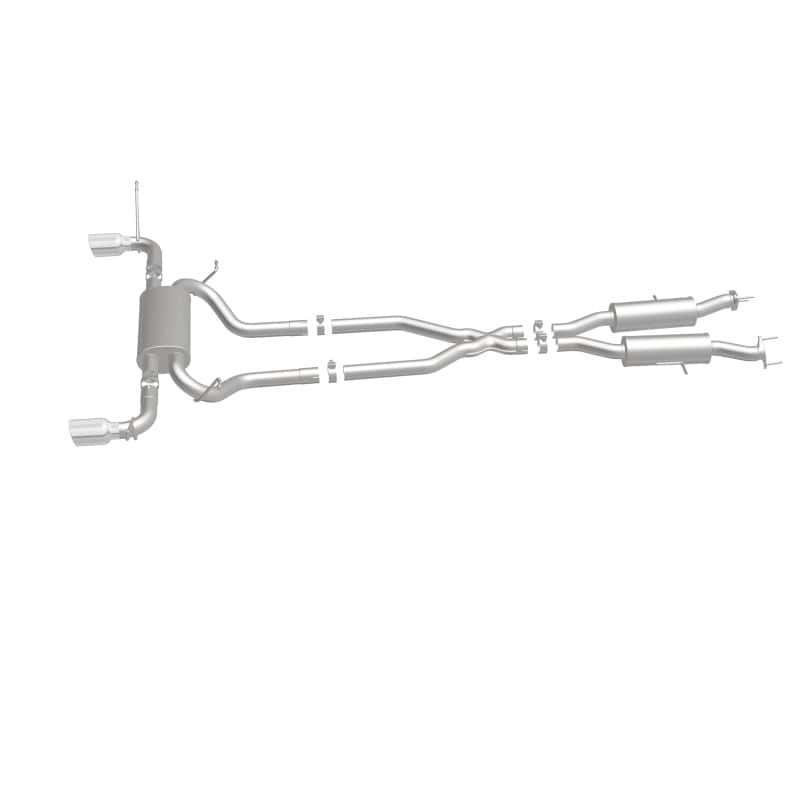 Magnaflow — MagnaFlow Cat-Back SS 2.5in Dual Split Rear 4in Black Tip 11-16 Jeep Grand Cherokee 5.7L V8/3.6L V6
Cat-Back - view 8
