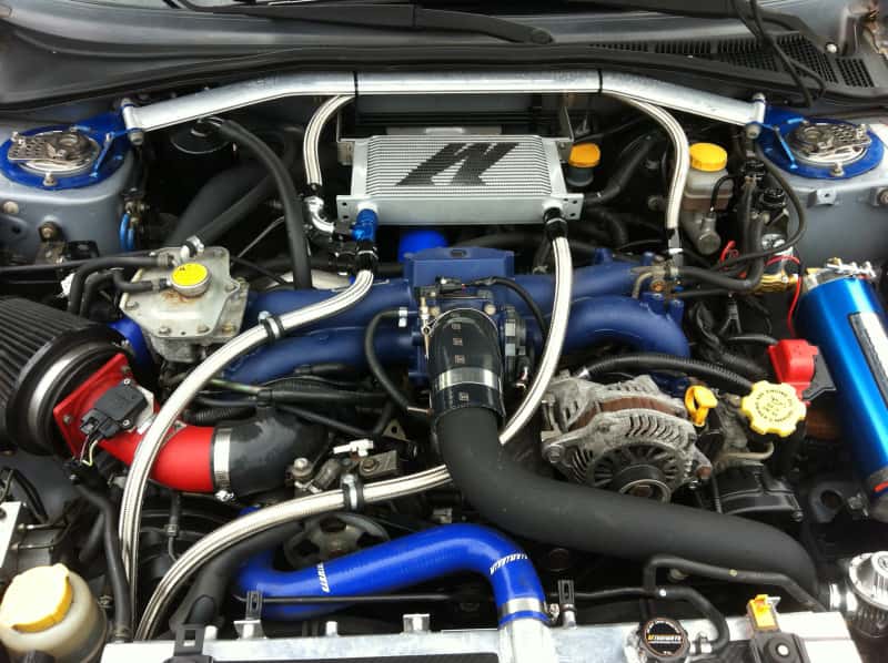 Mishimoto — Mishimoto Universal 10 Row Oil Cooler Kit (Metal Braided Lines) - view 11