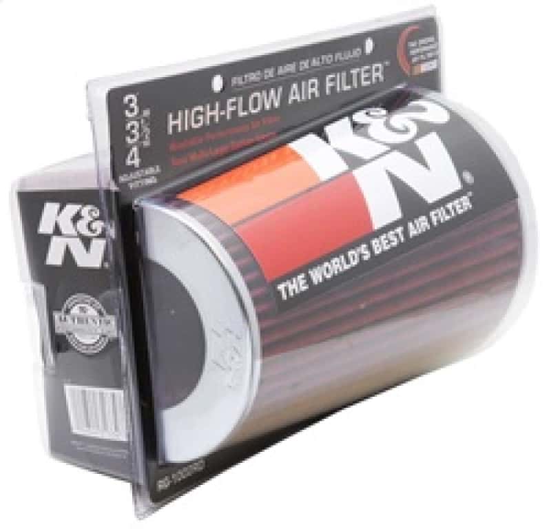 K&N Engineering — K&N Universal Air Filter Chrome Round Tapered Red - 4in Flange ID x 1.125in Flange Length x 9.5in H
Universal Clamp-On A
Clamp-on Air Filter - view 11