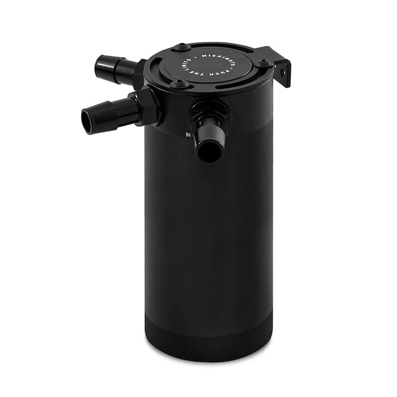 Mishimoto — Mishimoto Compact Baffled Oil Catch Can - 3-Port
Engine Oil Separator - view 4