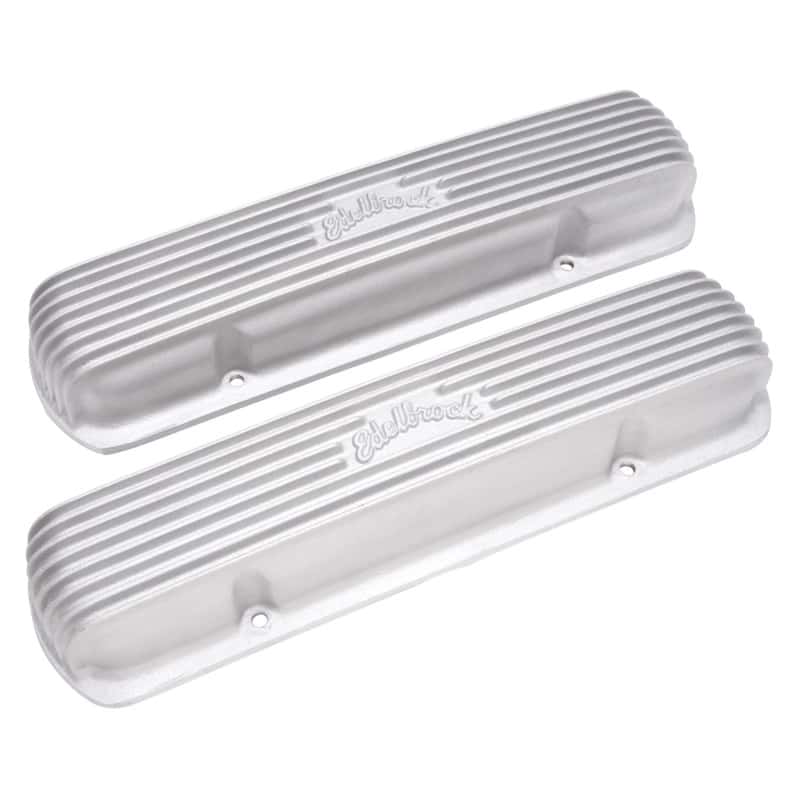 Edelbrock — Edelbrock Valve Cover Classic Series Pontiac 1962-1979 301-455 CI V8 Satin
ELITE - view 3