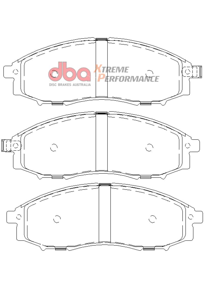 DBA — DBA 00-04 Nissan Xterra XP650 Front Brake Pads
Brake Pad - view 3