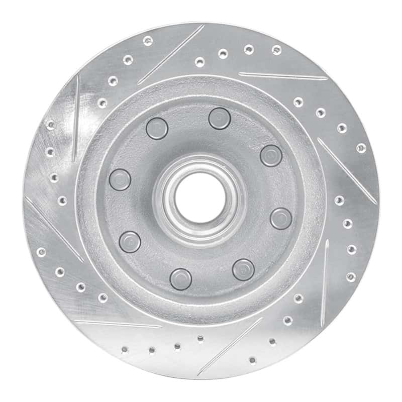 R1 Concepts — R1 95-04 Ford E-350 Econoline Front Right Drilled & Slotted Silver Brake Rotor
R1 Brake Rotor Drill - view 5