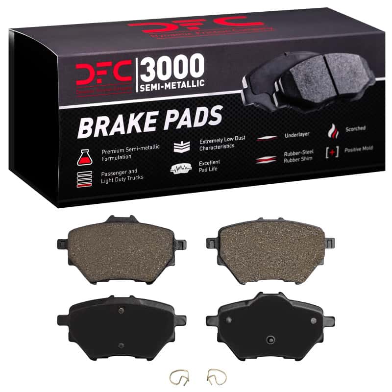 DFC — DFC 17-20 Peugeot Partner (Mexico) Rear 3000 Semi-Metallic Brake Pads - view 5