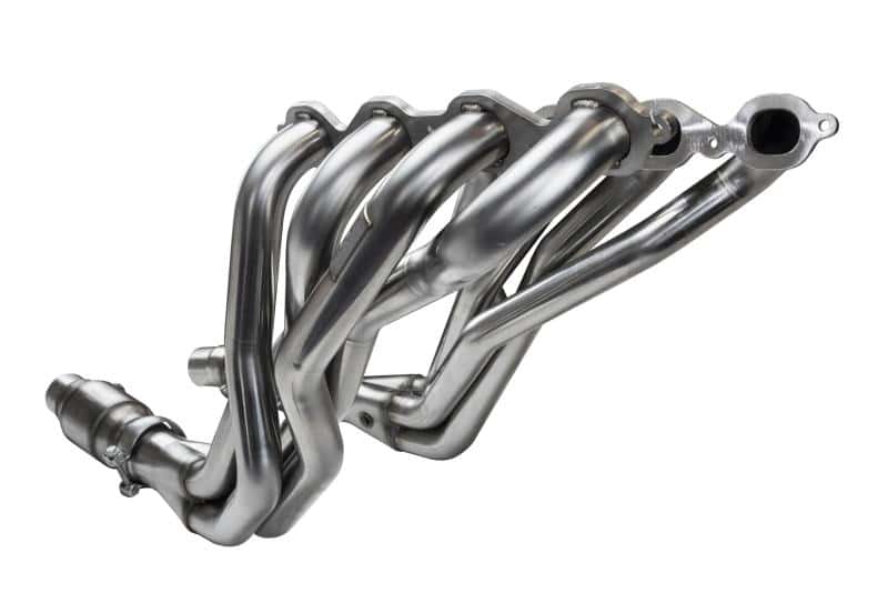 Kooks Headers — Kooks 2016+ Chevrolet Camaro SS 1 7/8in x 3in SS Longtube Headers w/ Green Catted Connection Pipes
1-7/8in. Headers/Con
1-7/8" Headers/Conn. - view 2