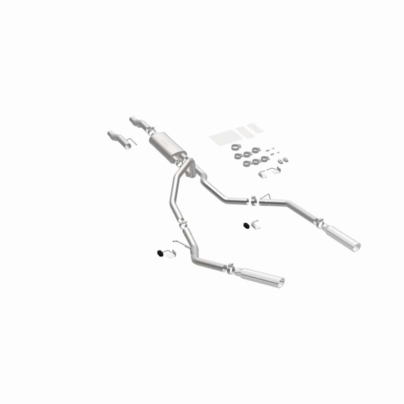 Magnaflow — MagnaFlow 11 Ford F-150 3.7L/5.0L/6.2L SS Catback Exhaust Dual Split Rear Exit w/ 3.5in SS Tips
Cat-Back - view 18