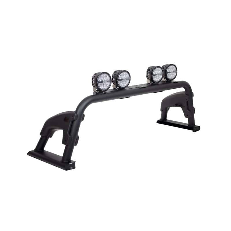 Go Rhino — Go Rhino 16-23 Toyota Tacoma 4dr Sport Bar 4.0 - Tex. Blk (561000BRK-ND Req. to Attach to Deck Rail)
Sport Bar 4.0 - view 2