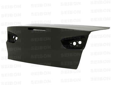 Seibon — Seibon 08-09 Mitsubishi Evo X OEM-style Carbon Fiber Trunk Lid - view 5