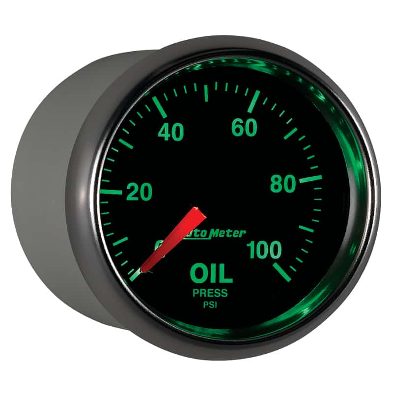 AutoMeter — Autometer GS 52mm 0-100 PSI Mechanical Oil Pressure Gauge
2-1/16" OIL PRESS, 0 - view 12