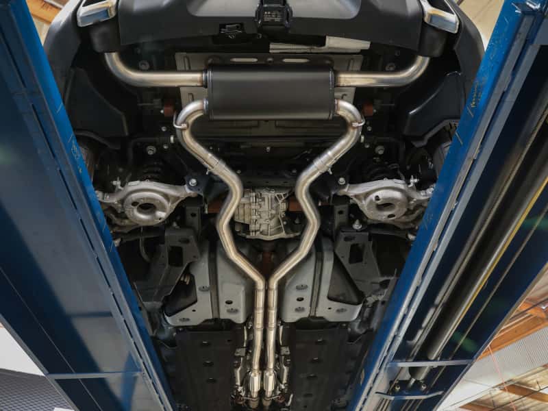 aFe — aFe Vulcan Series 2 1/2in 304 SS Cat-Back 19-20 Ford Edge ST V6 2.7L(tt)
Cat-Back Exhaust - view 4