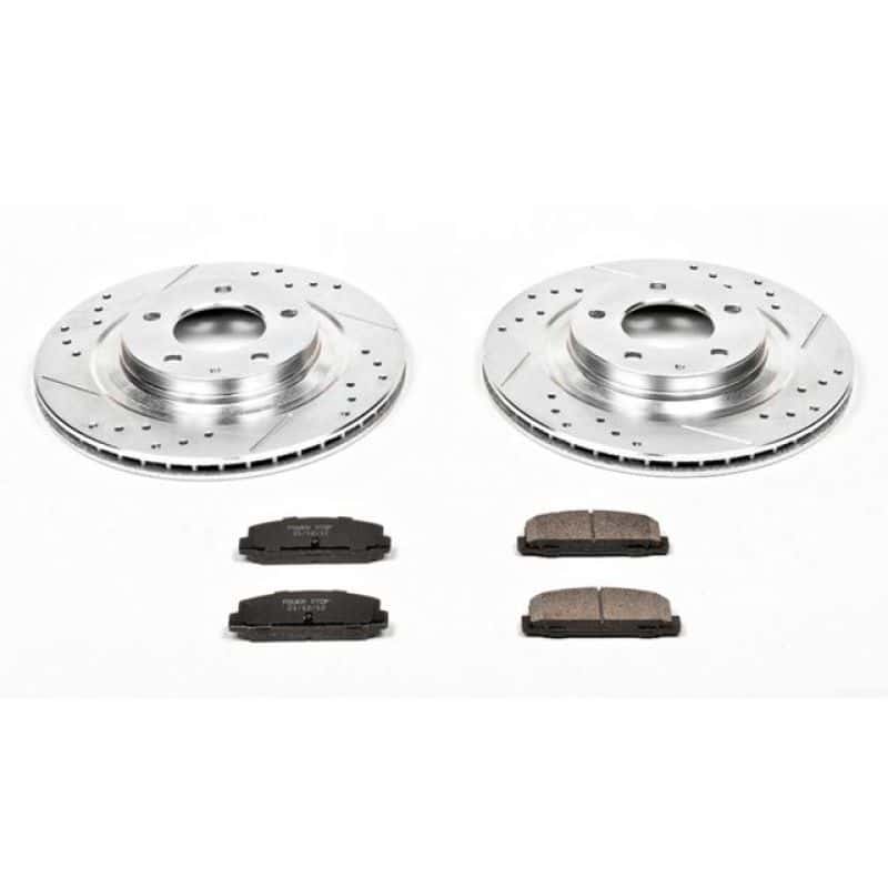 PowerStop — Power Stop 93-95 Mazda RX-7 Rear Z23 Evolution Sport Brake Kit - view 1