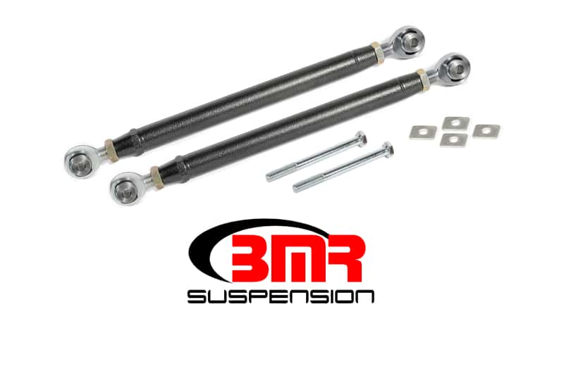 BMR Suspension — BMR 16-17 6th Gen Camaro Rear Double Adj. Rod Ends Toe Rods - Black Hammertone
Rear Toe Rods - view 1