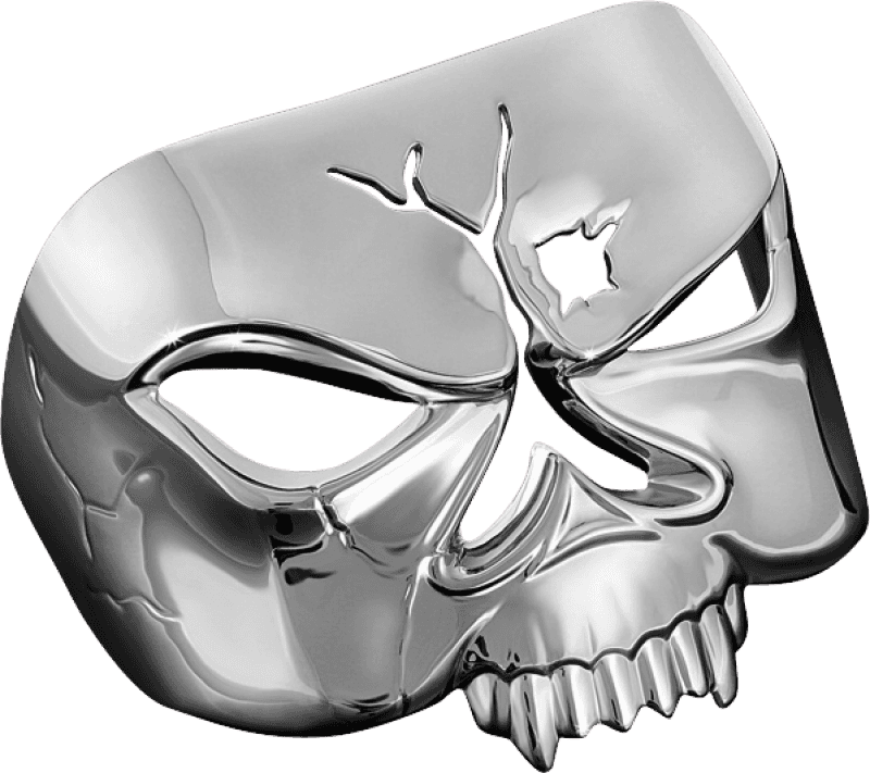 Kuryakyn — Kuryakyn Zombie Taillight Cover Chrome - view 1