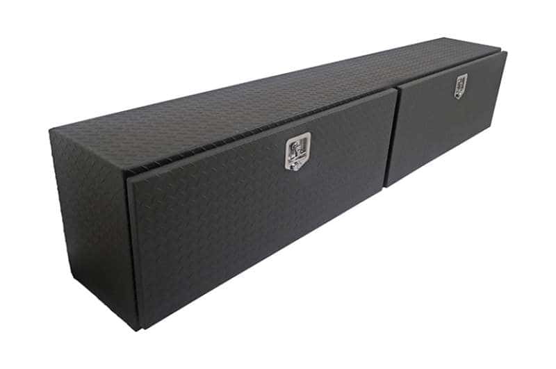 Dee Zee — Dee Zee Universal Tool Box - Specialty 60In Topsider Black BT Alum (Txt Blk)
ToolBxTrkBedSideRail - view 2