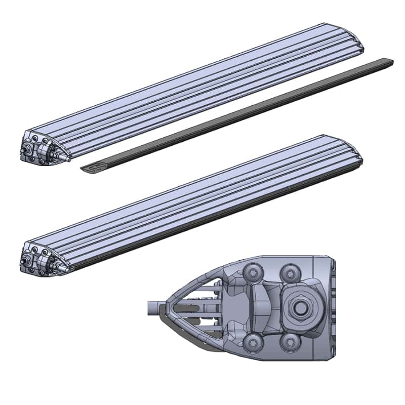 Rigid Industries — Rigid Industries 2021 Ford Bronco Roof Line Light Kit (Incl. SR spot/flood Combo Bar)
Bronco Roof Line Kit - view 11