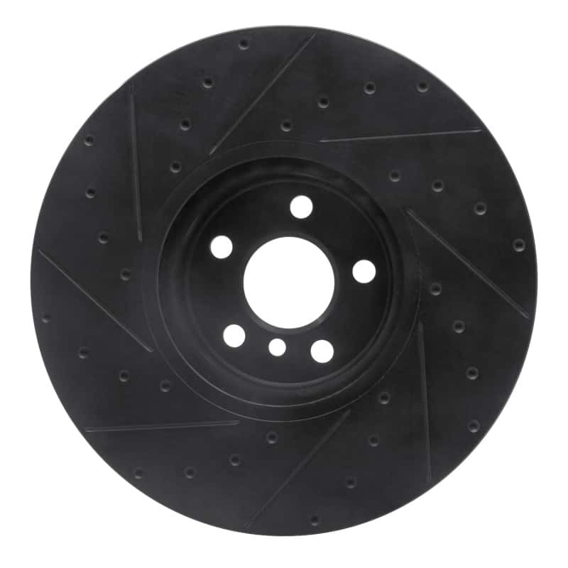 R1 Concepts — R1 16-25 BMW 230I xDrive Right Front Drilled & Slotted Black Brake Rotor
R1 Brake Rotor Drill - view 5