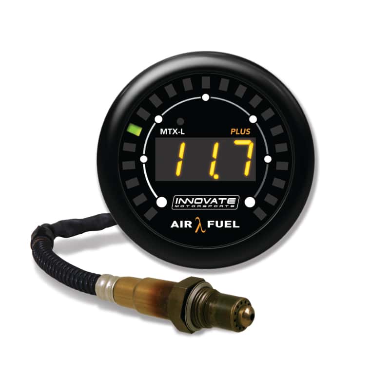 Innovate Motorsports — Innovate MTX-L PLUS Digital Air/Fuel Ratio Gauge Kit 8ft w/O2 Sensor
MTX-L PLUS AFR 8ft - view 2