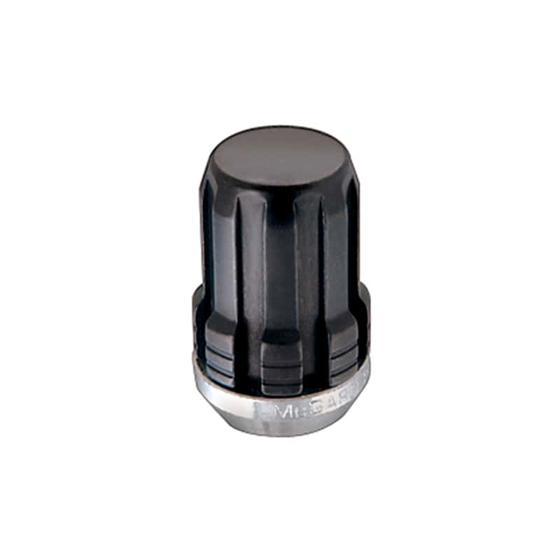 McGard — McGard SplineDrive Lug Nut (Cone Seat) M12X1.5 / 1.24in. Length (4-Pack) - Black (Req. Tool) - view 2