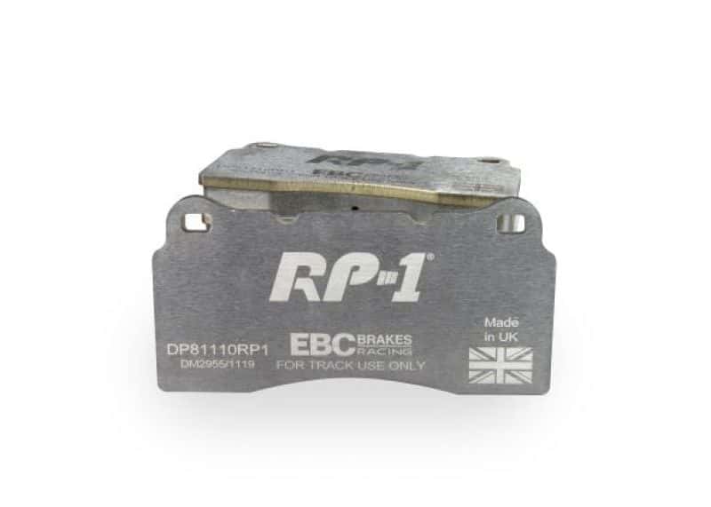 EBC — EBC Racing 92-99 Dodge Viper RP-1 Front/Race Rear Brake Pads (Pair Only)
RP-1 Race Pads
Disc Brake Pad
DP81140RP1 - view 2
