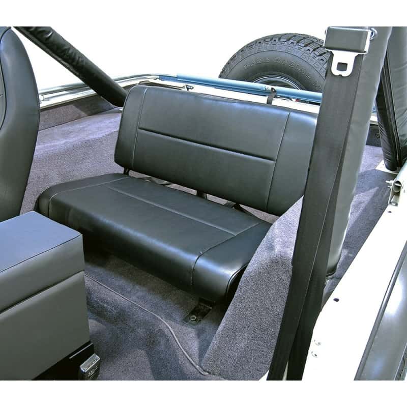 Rugged Ridge — Rugged Ridge Fixed Rear Seat Black 55-95 Jeep CJ / Jeep Wrangler
OFFROAD_SEATS
Seat - view 2