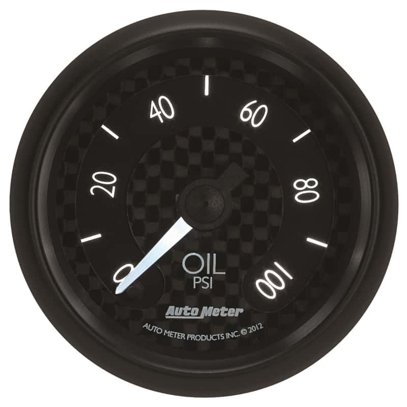 AutoMeter — Autometer GT Series 52mm Full Sweep Electronic 0-100 PSI Oil Pressure Gauge
2-1/16" OIL PRESS, 0 - view 10