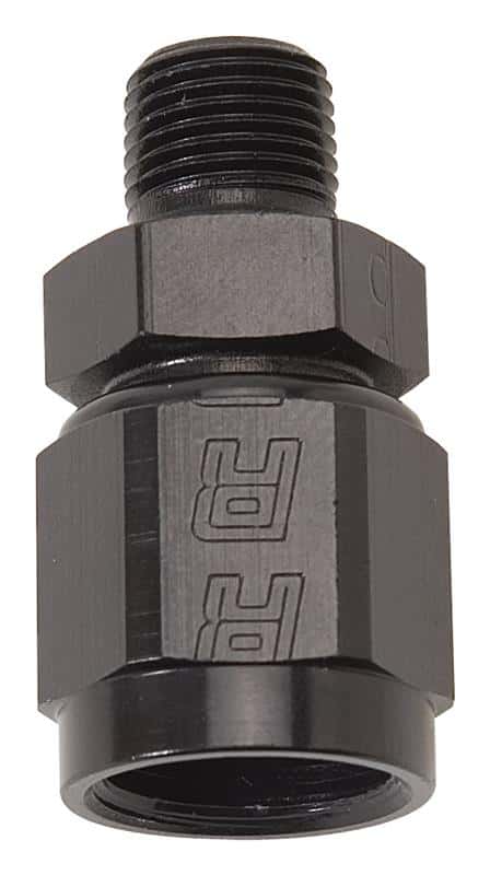Russell — Russell Performance Straight AN Female to Male NPT (Black)
Adapter Fitting - view 3