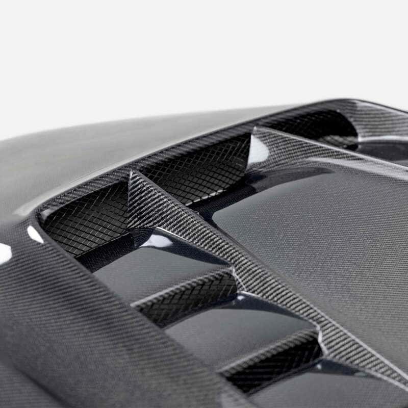 Seibon — Seibon 2020+ Toyota GR Supra TV-Style Carbon Fiber Hood - view 5
