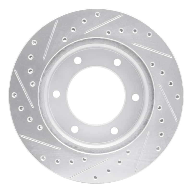 R1 Concepts — R1 01-04 Honda Passport Front Right Drilled & Slotted Silver Brake Rotor
R1 Brake Rotor Drill - view 5