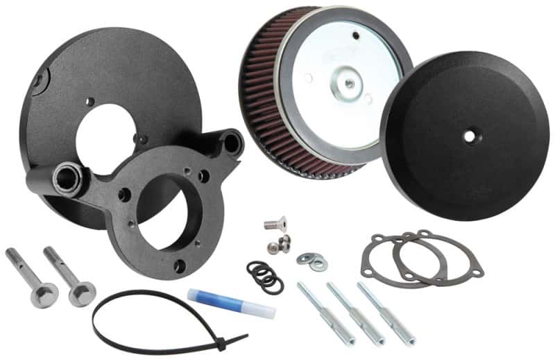 K&N Engineering — K&N 99+ Harley-Davidson Street Metal Intake System - Hammer Black
Air Intake System - view 5