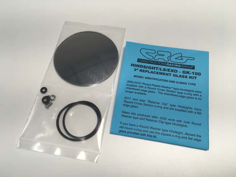 CRG Constructors — CRG 3 in. Round Replacement Glass Kit - view 2