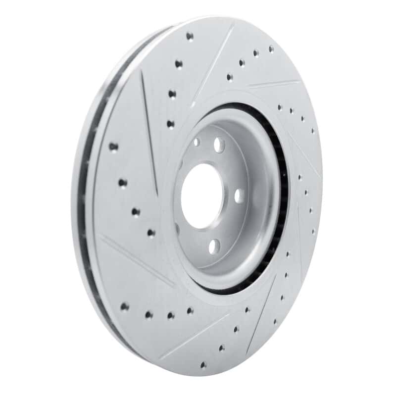 R1 Concepts — R1 17-25 Volvo S90 Front Right Drilled & Slotted Silver Brake Rotor
R1 Brake Rotor Drill - view 4