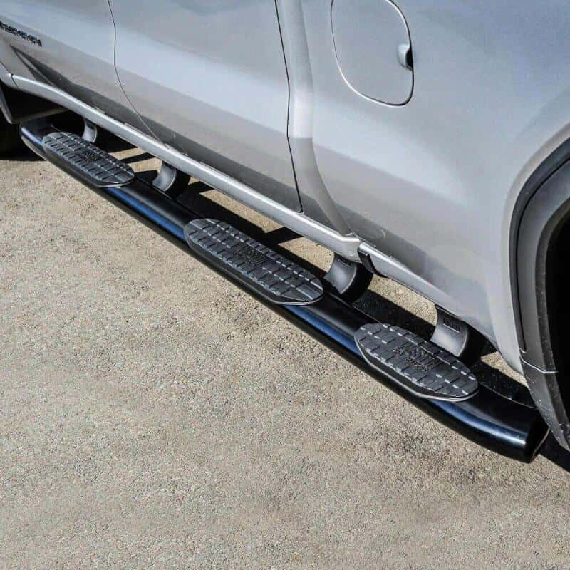 Westin — Westin 2019 Chevrolet Silverado Double Cab w/ 6.5in Bed PRO TRAXX 5 W2W Oval Nerf Step Bars - Black
Nerf/StepBarWTW - view 5