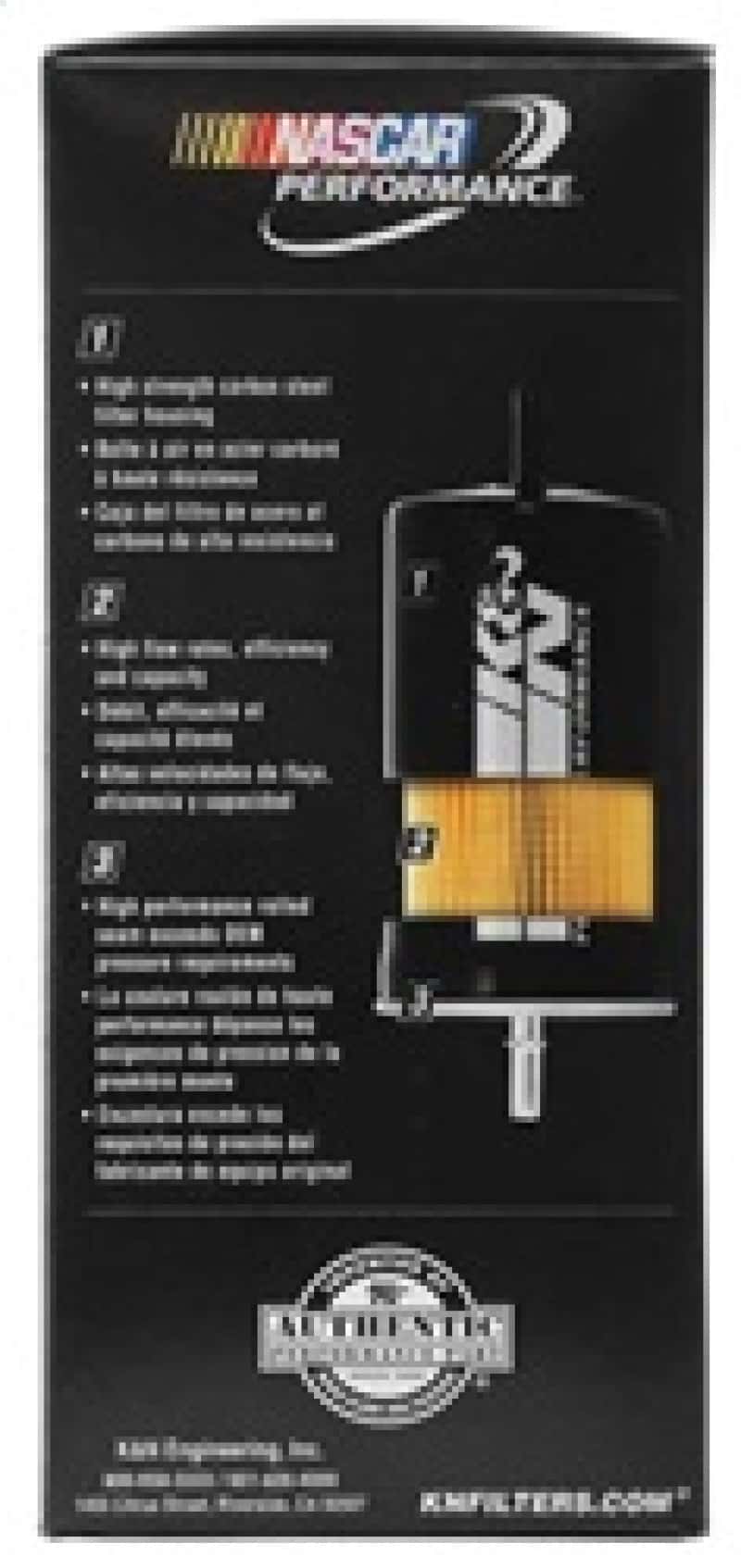 K&N Engineering — K&N Cellulose Media Fuel Filter 2.125in OD x 5.438in L - view 9