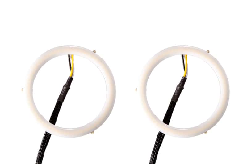 Diode Dynamics — Diode Dynamics Halo Lights LED 70mm - Red (Pair) - view 1