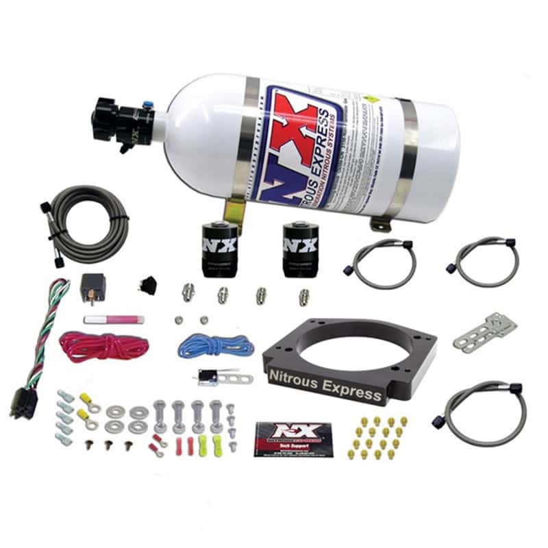 Nitrous Express — Nitrous Express GM LS 112mm Adapter Plate Kit (100-400HP) w/ 10LB Bottle
Injection System Kit
N2OSys - view 1