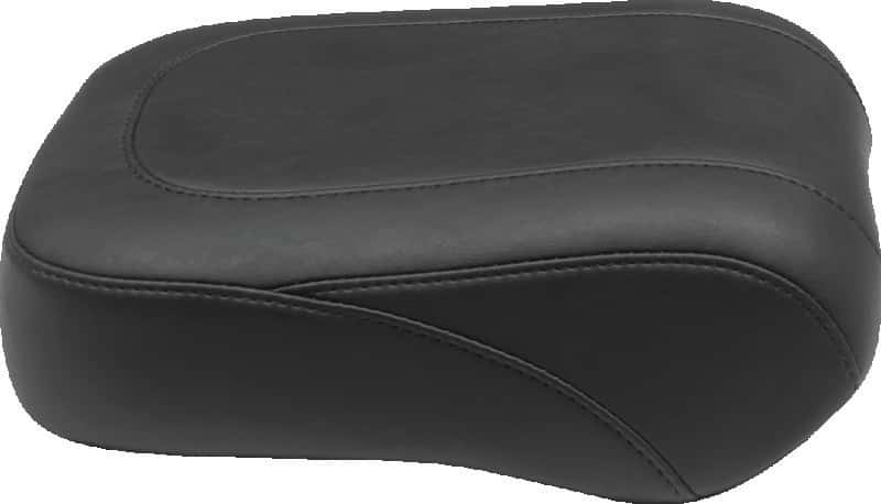 Mustang Motorcycle — Mustang 00-15 Harley Softail Standard Rear Tire Wide Touring Passenger Seat w/Studs - Black - view 1