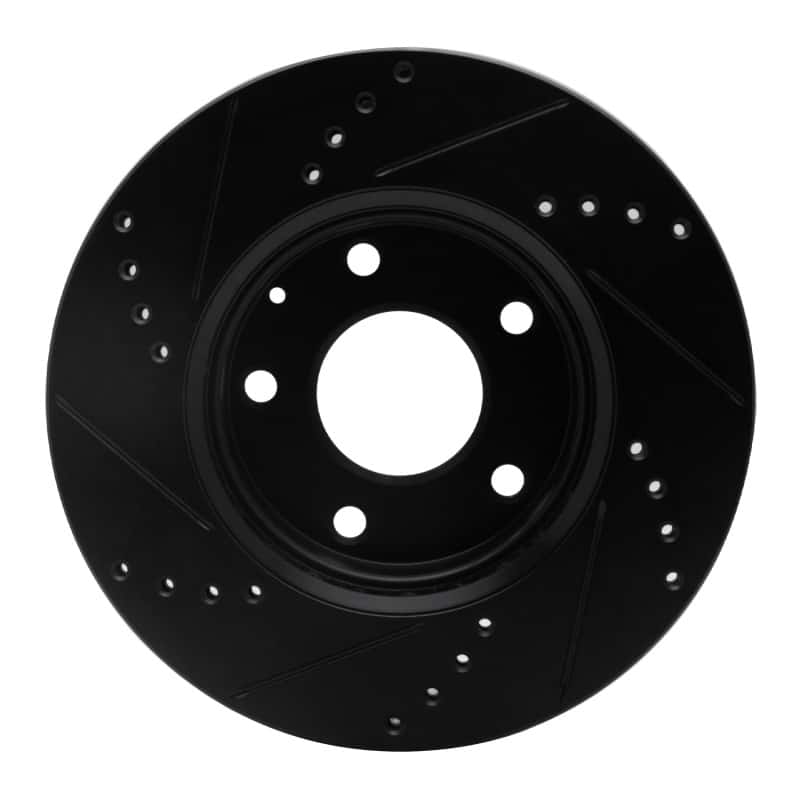 R1 Concepts — R1 14-24 Mazda CX-3 Front Right Drilled & Slotted Black Brake Rotor
R1 Brake Rotor Drill - view 5