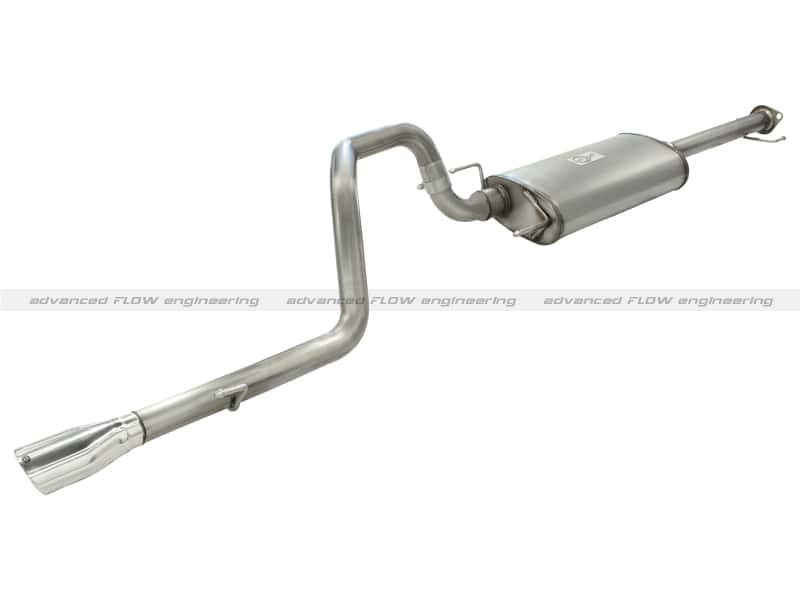 aFe — aFe MachFORCE XP Cat-Back 05-09 Lexus GX470 V8 4.7L 409SS w/ Oval Polished Tips Exhaust System
Cat-Back Exhaust
409 SS - view 1