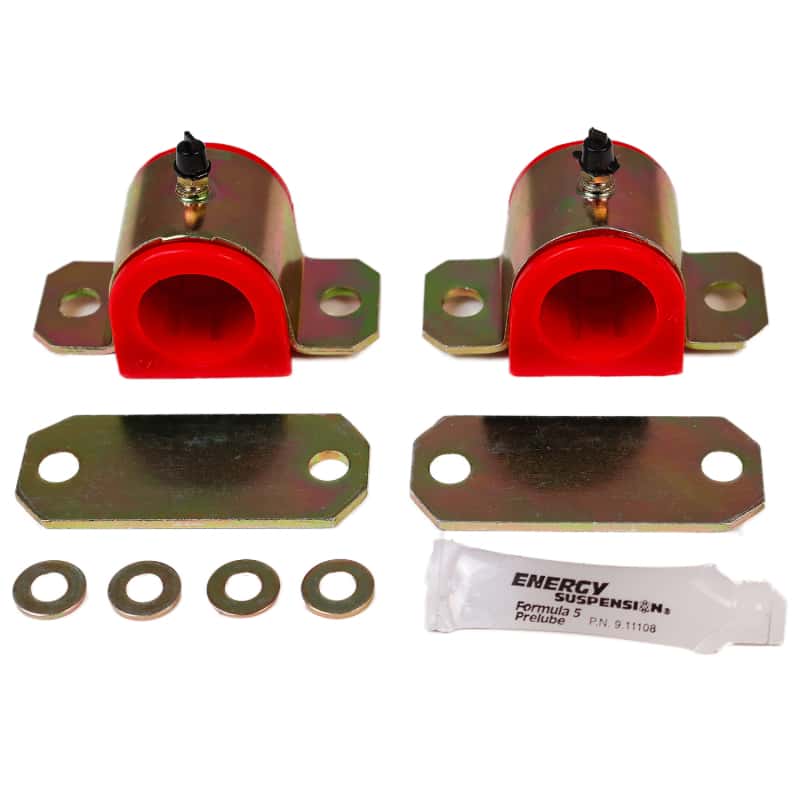 Energy Suspension — Energy Suspension 93-98 Toyota Supra Rear Sway Bar Bushing Set 24mm - Red
Sway Bar Bushing Kit - view 1