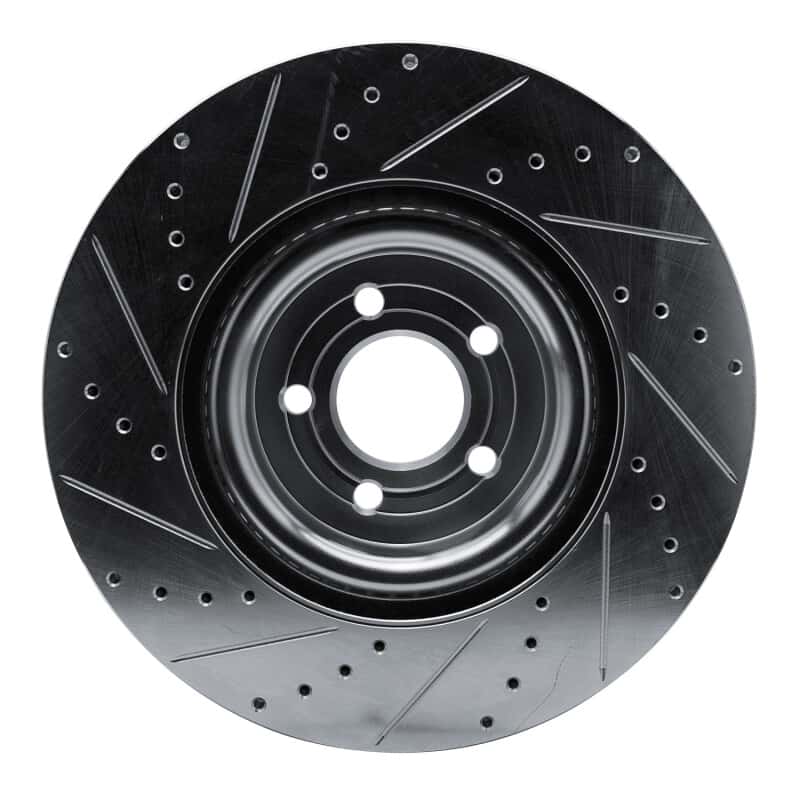 R1 Concepts — R1 20-25 Ford Explorer Front Right Drilled & Slotted Silver Brake Rotor
R1 Brake Rotor Drill - view 5