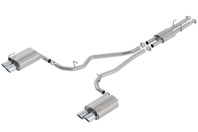 Borla — Borla 2020 Ford Explorer ST 3.0L V6 2.25in ATAK Exhaust - Chrome Tips
Cat-Back System - view 1