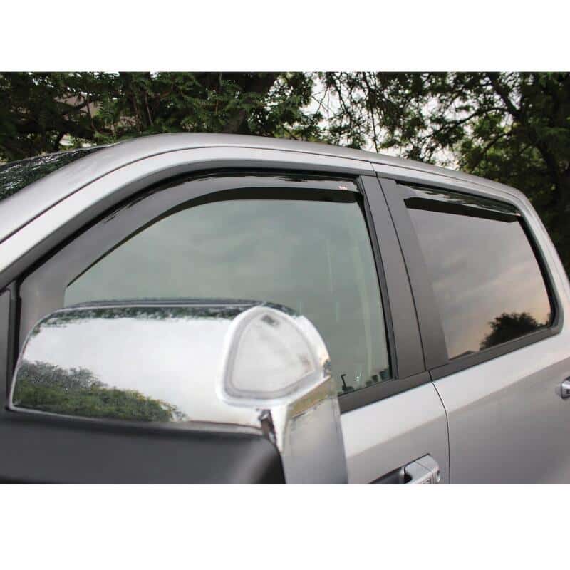 Westin — Westin 19-22 Ram 1500 Crew Cab(Excl. 19-22 Ram 1500 Classic) In Channel Wind Deflector 4pc - Smoke
Side Window Vent - view 3