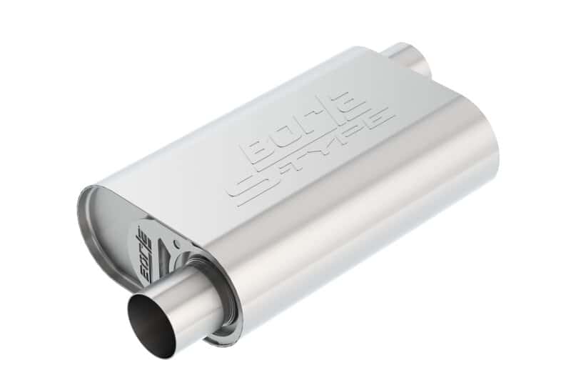 Borla — Borla CrateMuffler SBC Hot 350/383 2.5in Offset/Center 14in x 4.35in x 9in S-Type Muffler
CrateMuffler
Muffler - view 3