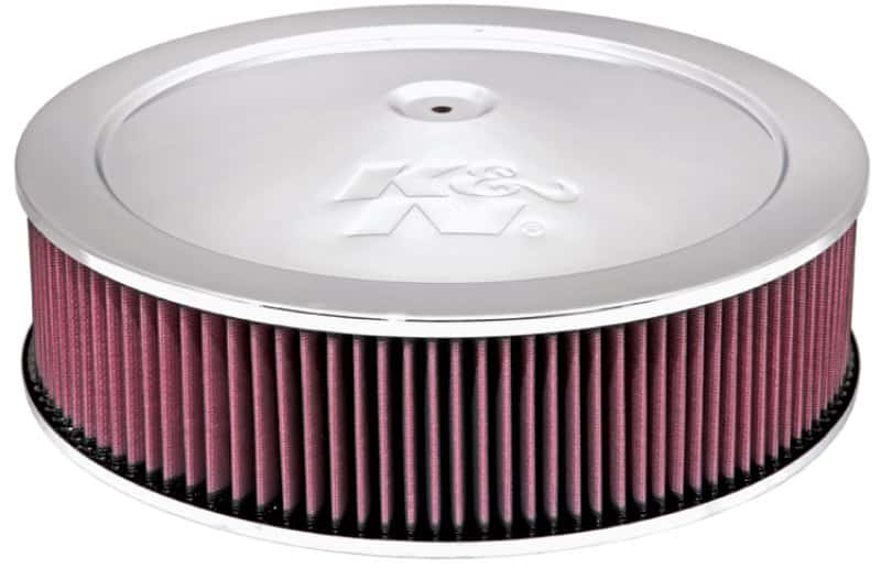 K&N Engineering — K&N 14in Red Custom Air Cleaner Assembly - 5.125in ID x 14in OD x 3.75in H x 1.25in Drop Base
Round Air Filter Ass
Air Filter Assembly - view 1