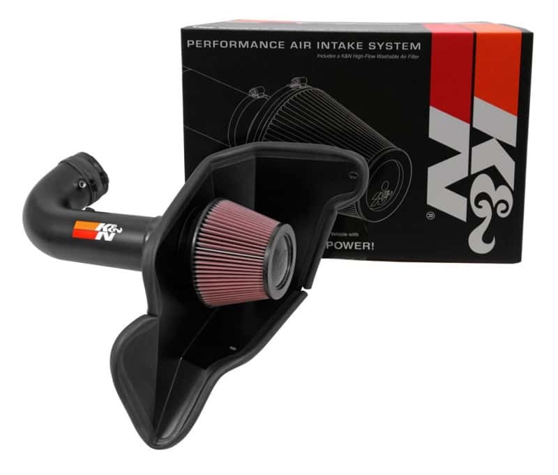K&N Engineering — K&N 2016-2017 Ford Mustang Shelby 5.2L V8 Typhoon Cold Air Intake System
Performance Air Inta
Air Intake System - view 6