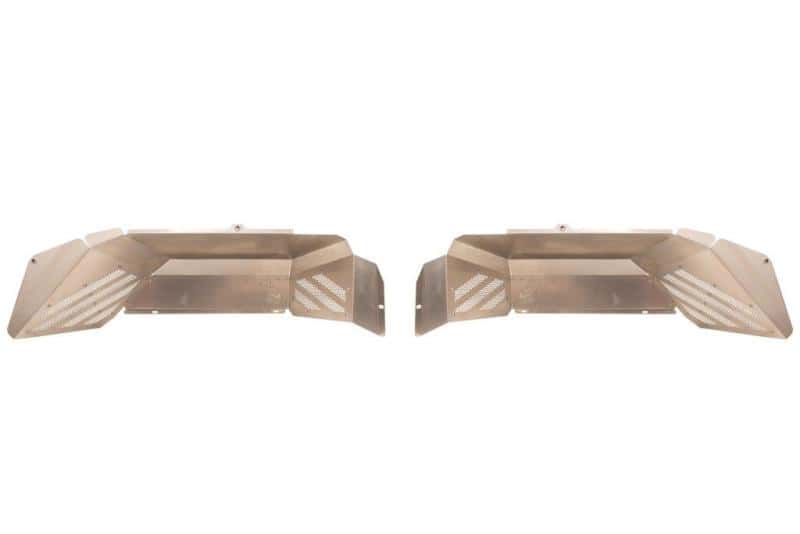 Fishbone Offroad — Fishbone Offroad 2020+ Jeep Gladiator Inner Fenders Rear Raw Aluminum - view 2