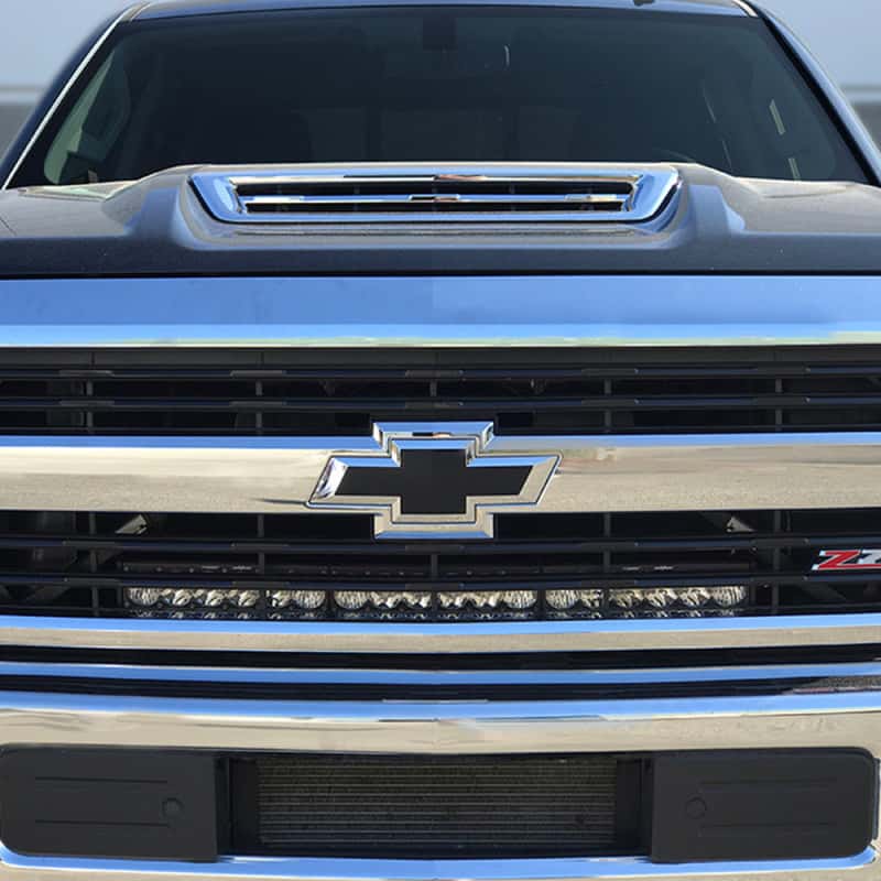Baja Designs — Baja Designs 2017 Chevreolet Silverado 2500/3500 HD 30in OnX6+ Grille Light Bar Kit - 5000K Daylight - view 2